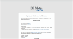 Desktop Screenshot of bimsurfer.org